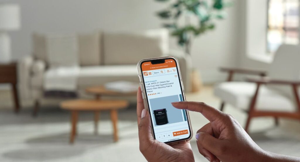 Online Shopping at Home Depot