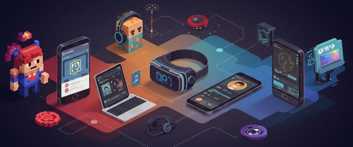 Blog Gaming Dualmedia interactive gaming content concept