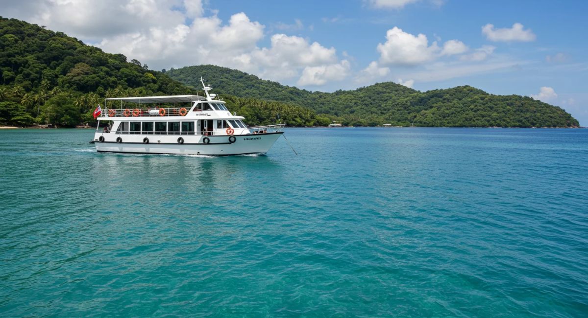 Veneajelu in Finland on a calm lake with a wooden rowboat at sunset