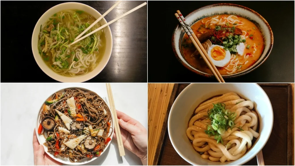 Soutaipasu vs Other Japanese Noodle Dishes