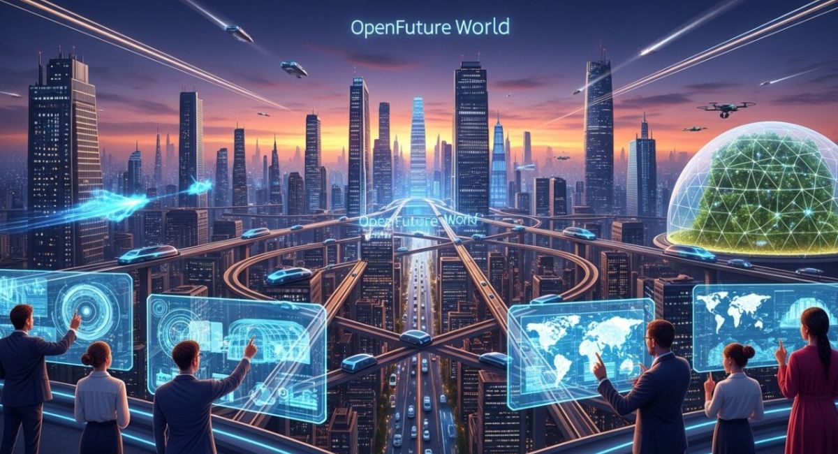 OpenFuture World digital community engagement platform interface