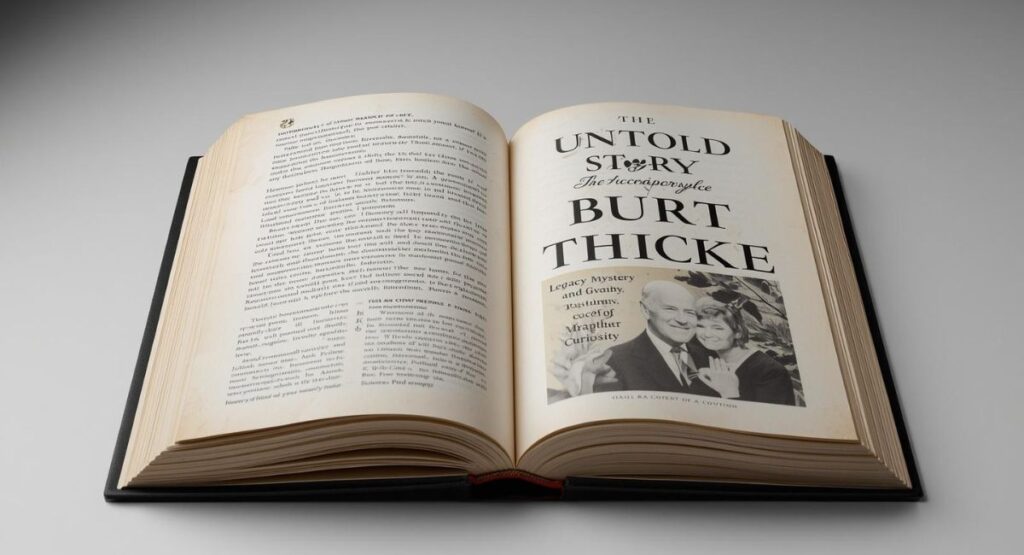 Burt Thicke smiling portrait during his television career